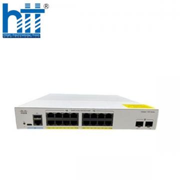 Switch Cisco C1300-16FP-2G 16x 10/100/1000 PoE+ 240W, 2 SFP Uplink