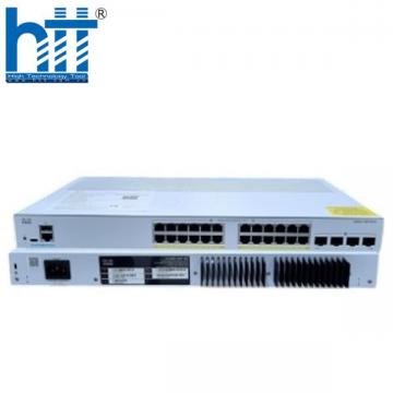 Switch Cisco C1300-24P-4G 24-Ports PoE+ 195W, 4 SFP Uplink