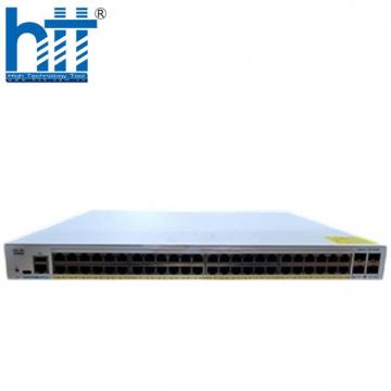 Switch Cisco C1300-48FP-4G 48-Ports GE PoE+ 740W, 2 SFP Uplink