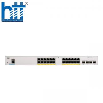C1000-24FP-4G-L | Cisco Catalyst 1000 with 24 Ports PoE+ 370W, 4 SFP Uplink