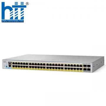 WS-C2960L-48PS-LL Cisco Catalyst 2960L 48 Port GigE PoE, 4 x 1G SFP LAN Lite