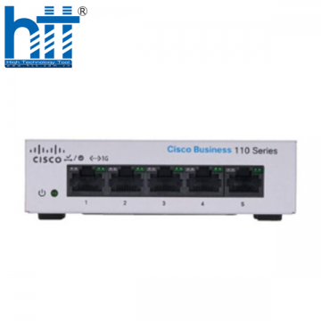 CBS110-5T-D-EU Cisco Business 110 Series Unmanaged Switches 5 port.