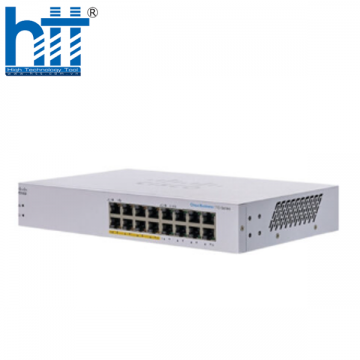 CBS110-16PP-EU Switch Cisco 16 Ports (8 support PoE with 64W power budget)