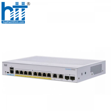 CBS250-8PP-E-2G-EU Switch Cisco 8 Ports PoE+ 45W, 2 Combo Uplink