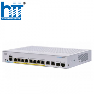 CBS250-8FP-E-2G-EU Switch Cisco 8 Ports PoE+ 120W, 2 GE Uplink