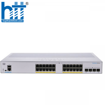 CBS250-24PP-4G-EU Cisco 24 Ports 10/100/1000 PoE+ 100W, 4 Gigabit SFP