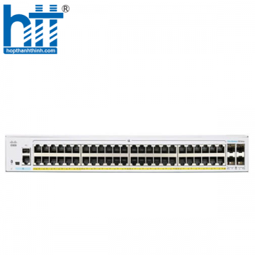 CBS250-48P-4X-EU Cisco 48 Ports PoE+ with 370W, 4x 10GE SFP+ Uplink