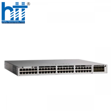 C9200-48P-E Switch Cisco Catalyst 9200 48 Port PoE+ 740W, Network Essentials