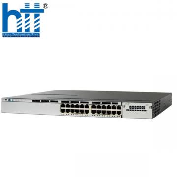 WS-C3750X-24P-L Cisco Catalyst 3750X 24 Port PoE LAN Base