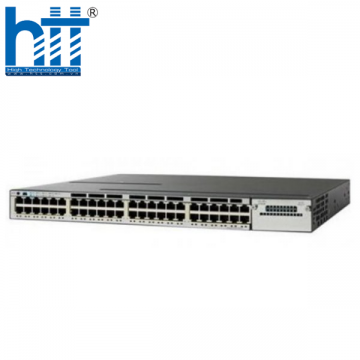 WS-C3850-48PW-S Cisco Catalyst 3850 Stackable 48 Ports PoE+ IP Base
