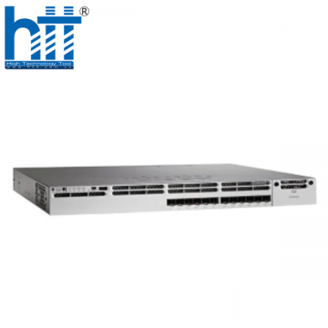 WS-C3850-12XS-S Cisco Catalyst 3850 Stackable 12 SFP+ Ports IP Base