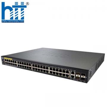 Switch Cisco SF350-48P-K9 48 PoE+ ports 382W 2SFP slots