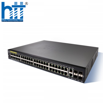 Switch Cisco SG350-52MP 48 PoE 740W, 2GE Copper/SFP Combo, 2 SFP