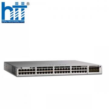 Switch Cisco C9300-48U-A, 48x1G UPoE, uplinks module, Network Advantage