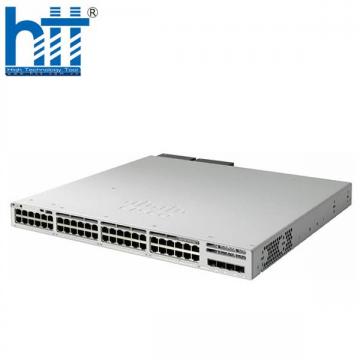 Switch Cisco C9300L-48P-4G-A, 48x1G PoE+, 4X SFP uplinks, Network Advantage