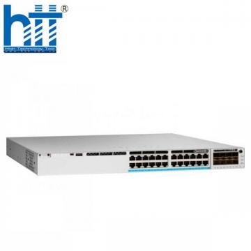 C9300L-24P-4X-A Cisco C9300L 24 Ports PoE+, 4X10G uplinks, Network Advantage