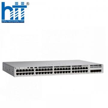 C9300L-48P-4X-E Cisco C9300L 48 Ports PoE+, 4X10G uplinks, Network Essentials