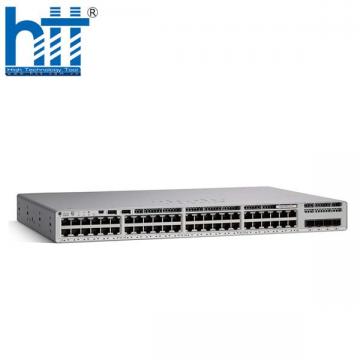C9300L-48PF-4X-A Cisco Catalyst 9300 48-port fixed Full PoE+, Network Advantage